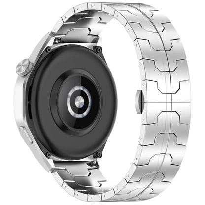 For Huawei Watch GT4 / Xiaomi Mi Watch / Samsung Watch Strap 22mm Titanium Alloy Band