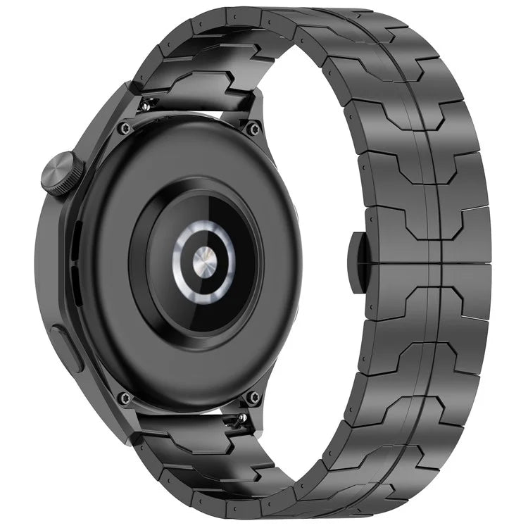 For Huawei Watch GT4 / Xiaomi Mi Watch / Samsung Watch Strap 22mm Titanium Alloy Band
