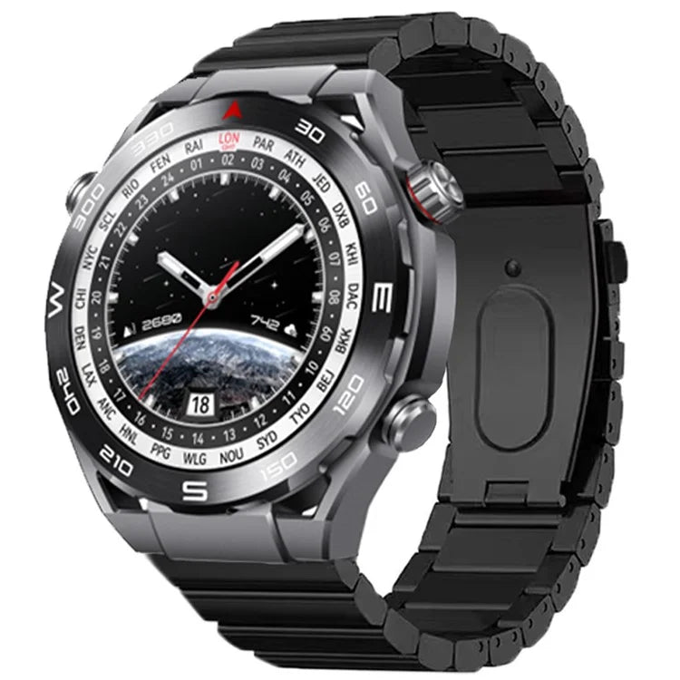 For Huawei Watch GT4 / Xiaomi Mi Watch / Samsung Titanium Alloy Watch Strap 22mm