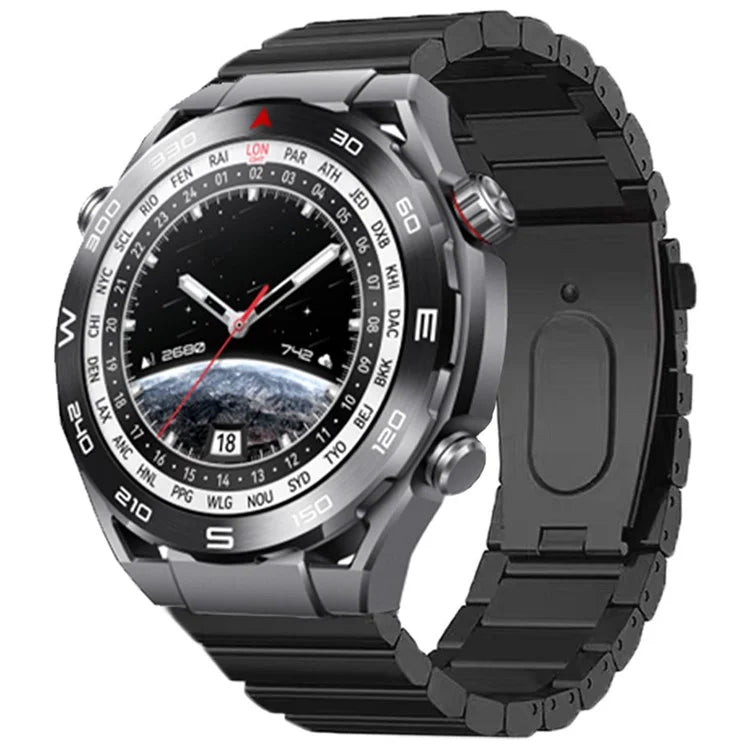 For Huawei Watch GT4 / Xiaomi Mi Watch / Samsung Titanium Alloy Watch Strap 22mm