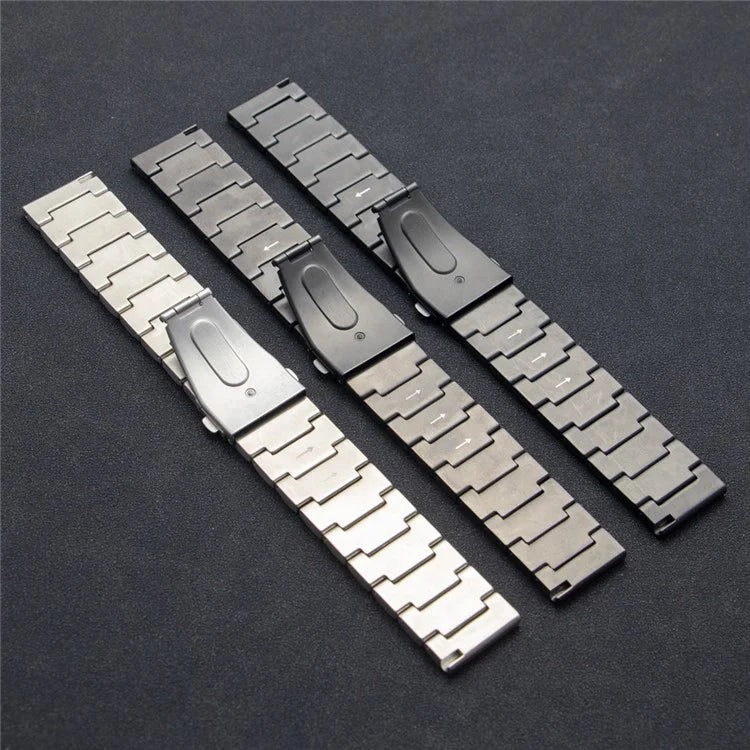 For Huawei Watch GT4 / Xiaomi Mi Watch / Samsung Titanium Alloy Watch Strap 22mm