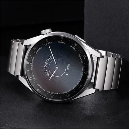 For Huawei Watch GT4 / GT3 / GT2 46mm Titanium Alloy Smartwatch Strap 22mm