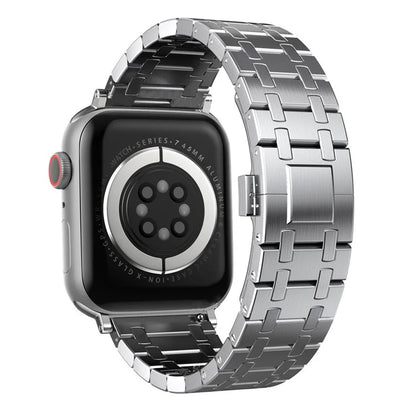For Apple Watch Series 9 8 7 41mm / 6 5 4 SE (2022) SE (2023) SE 40mm / 3 2 1 38mm Watch Strap Titanium Alloy Band