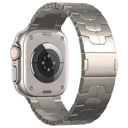 For Apple Watch Series 9 8 7 41mm / 6 5 4 SE (2022) SE (2023) SE 40mm / 3 2 1 38mm Magnetic Buckle Titanium Alloy Band