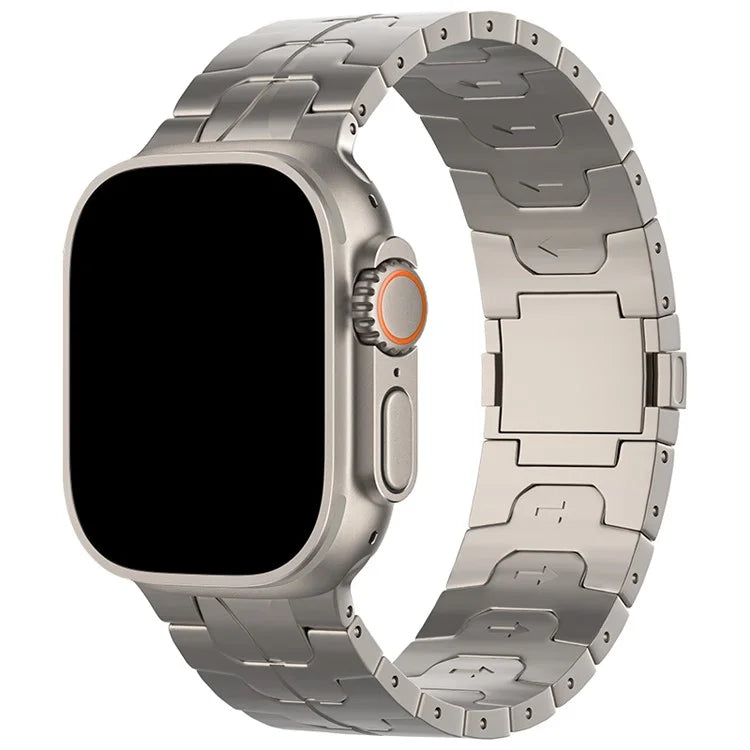 For Apple Watch Series 9 8 7 41mm / 6 5 4 SE (2022) SE (2023) SE 40mm / 3 2 1 38mm Magnetic Buckle Titanium Alloy Band