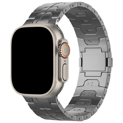 For Apple Watch Series 9 8 7 41mm / 6 5 4 SE (2022) SE (2023) SE 40mm / 3 2 1 38mm Magnetic Buckle Titanium Alloy Band