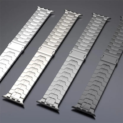 For Apple Watch Ultra 2 Ultra 49mm  /  Series 9 8 7 45mm  /  6 5 4 SE (2022) SE (2023) SE 44mm  /  3 2 1 42mm Magnetic Titanium Alloy Watch Strap