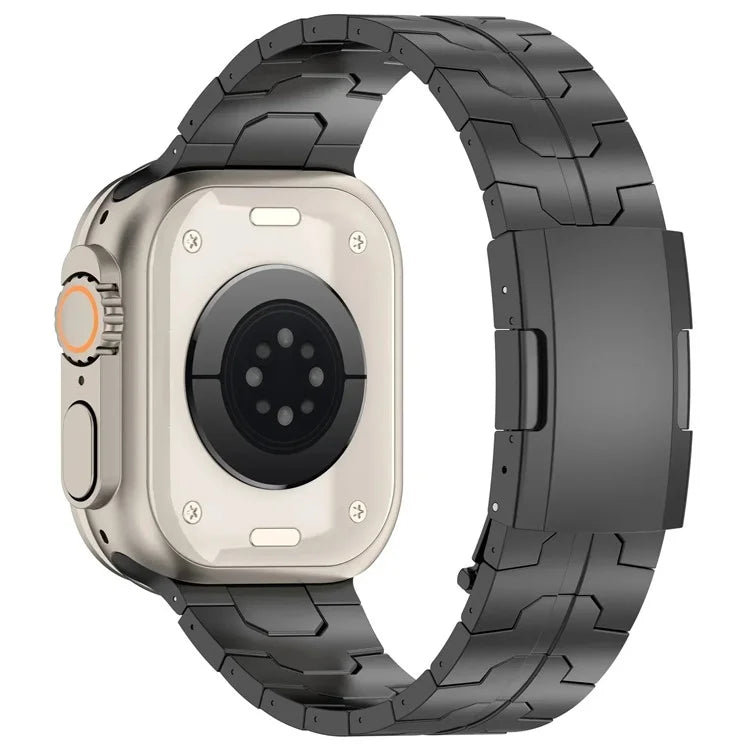 For Apple Watch Series 9 8 7 41mm / 6 5 4 SE (2022) SE (2023) SE 40mm / 3 2 1 38mm Watch Strap Titanium Alloy Bracelet
