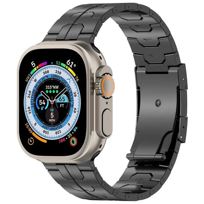 For Apple Watch Series 9 8 7 41mm / 6 5 4 SE (2022) SE (2023) SE 40mm / 3 2 1 38mm Watch Strap Titanium Alloy Bracelet