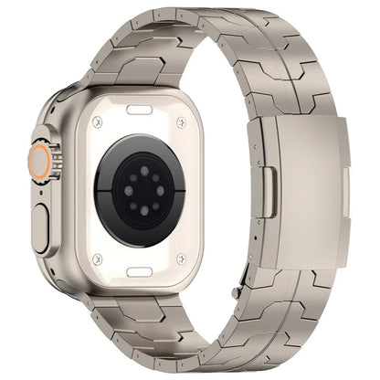 For Apple Watch Series 9 8 7 41mm / 6 5 4 SE (2022) SE (2023) SE 40mm / 3 2 1 38mm Watch Strap Titanium Alloy Bracelet