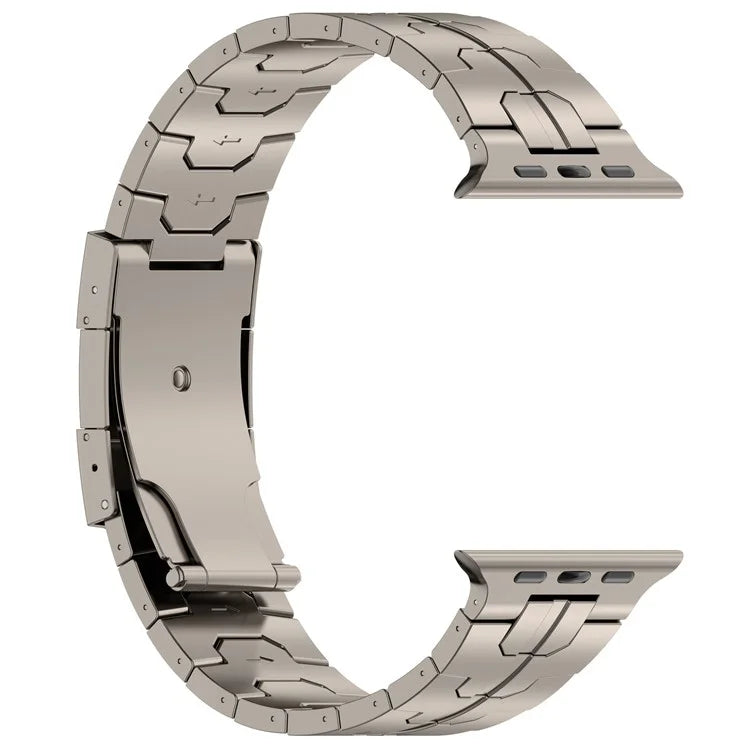 For Apple Watch Series 9 8 7 41mm / 6 5 4 SE (2022) SE (2023) SE 40mm / 3 2 1 38mm Watch Strap Titanium Alloy Bracelet