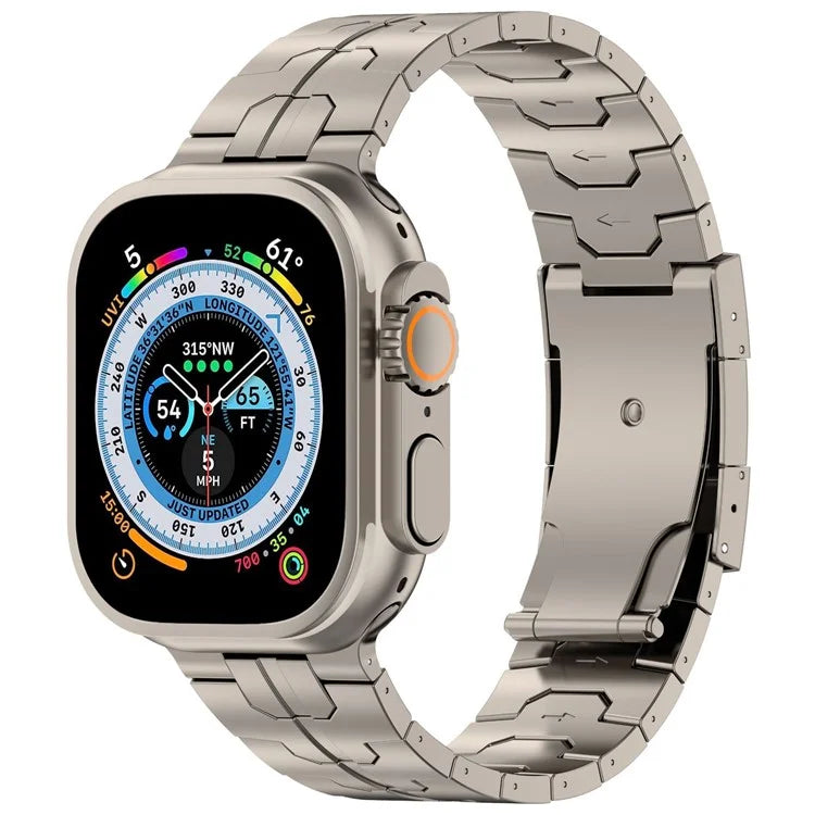 For Apple Watch Series 9 8 7 41mm / 6 5 4 SE (2022) SE (2023) SE 40mm / 3 2 1 38mm Watch Strap Titanium Alloy Bracelet