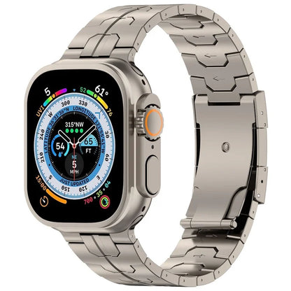 For Apple Watch Series 9 8 7 41mm / 6 5 4 SE (2022) SE (2023) SE 40mm / 3 2 1 38mm Watch Strap Titanium Alloy Bracelet