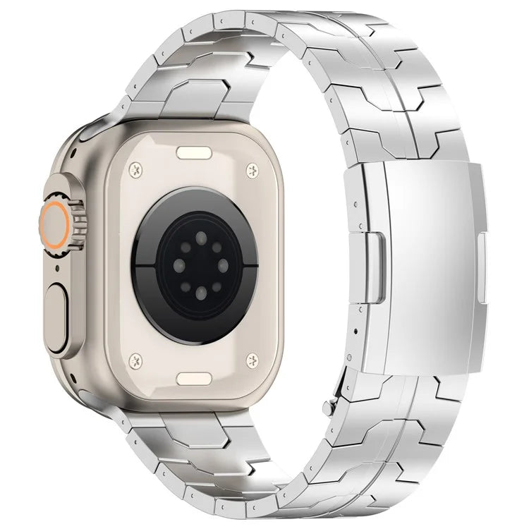 For Apple Watch Series 9 8 7 41mm / 6 5 4 SE (2022) SE (2023) SE 40mm / 3 2 1 38mm Watch Strap Titanium Alloy Bracelet