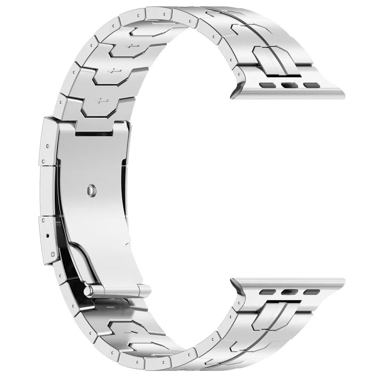 For Apple Watch Series 9 8 7 41mm / 6 5 4 SE (2022) SE (2023) SE 40mm / 3 2 1 38mm Watch Strap Titanium Alloy Bracelet