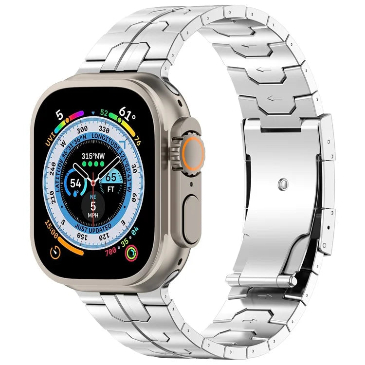 For Apple Watch Series 9 8 7 41mm / 6 5 4 SE (2022) SE (2023) SE 40mm / 3 2 1 38mm Watch Strap Titanium Alloy Bracelet