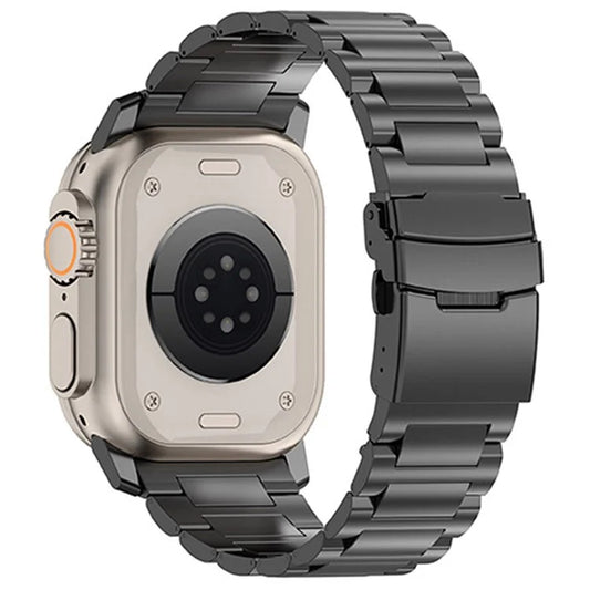 For Apple Watch Ultra 2 Ultra 49mm / Series 9 8 7 45mm / 6 5 4 SE (2022) SE (2023) SE 44mm / 3 2 1 42mm Titanium Alloy Strap 26mm Band
