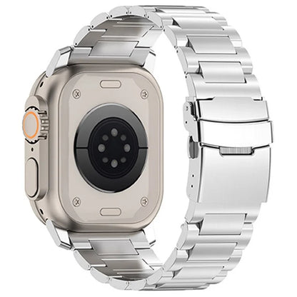 For Apple Watch Ultra 2 Ultra 49mm / Series 9 8 7 45mm / 6 5 4 SE (2022) SE (2023) SE 44mm / 3 2 1 42mm Titanium Alloy Strap 26mm Band