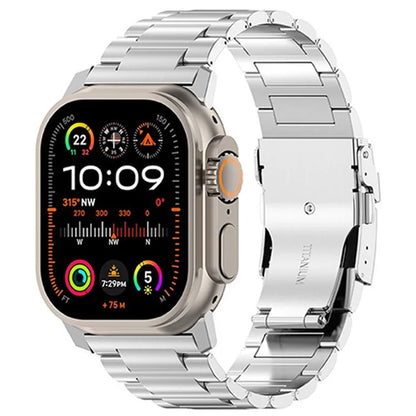 For Apple Watch Ultra 2 Ultra 49mm / Series 9 8 7 45mm / 6 5 4 SE (2022) SE (2023) SE 44mm / 3 2 1 42mm Titanium Alloy Strap 26mm Band