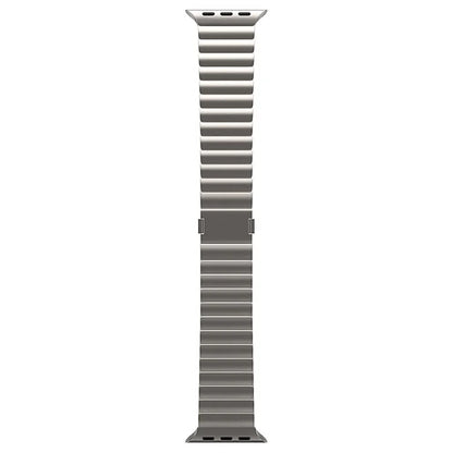 For Apple Watch Ultra 2 Ultra 49mm/9 8 7 45mm / 6 5 4 SE (2022) SE (2023) SE 44mm / 3 2 1 42mm Titanium Alloy Watch Band Magnetic Clasp