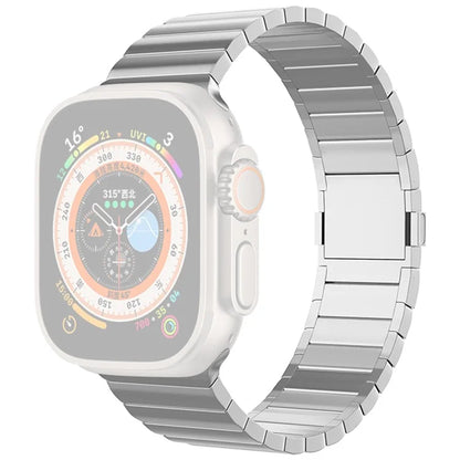 For Apple Watch Ultra 2 Ultra 49mm / 9 8 7 45mm / 6 5 4 SE (2022) SE (2023) SE 44mm / 3 2 1 42mm Titanium Alloy Watch Band Magnetic Clasp