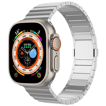 For Apple Watch Ultra 2 Ultra 49mm / 9 8 7 45mm / 6 5 4 SE (2022) SE (2023) SE 44mm / 3 2 1 42mm Titanium Alloy Watch Band Magnetic Clasp