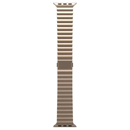 For Apple Watch Ultra 2 Ultra 49mm/9 8 7 45mm / 6 5 4 SE (2022) SE (2023) SE 44mm / 3 2 1 42mm Titanium Alloy Watch Band Magnetic Clasp