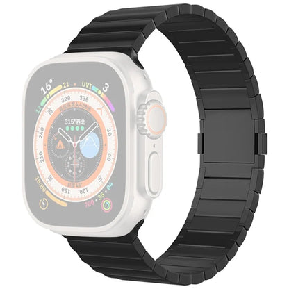 For Apple Watch Ultra 2 Ultra 49mm/9 8 7 45mm / 6 5 4 SE (2022) SE (2023) SE 44mm / 3 2 1 42mm Titanium Alloy Watch Band Magnetic Clasp