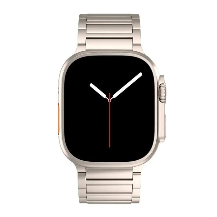 For Apple Watch Ultra 2 Ultra 49mm / Series 9 8 7 45mm / 6 5 4 SE (2022) SE (2023) SE 44mm / 3 2 1 42mm Metal Butterfly Buckle Watch Band