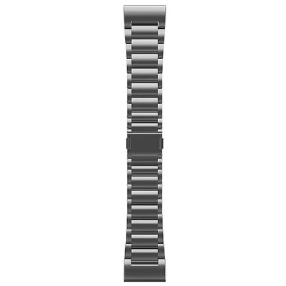 For Garmin Tactix 7 Pro / Fenix 7X / 6X Pro / 5X Plus Watch Band 26mm 3-Bead Titanium Alloy Straps with Magnetic Clasp
