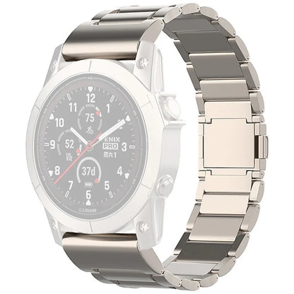 For Garmin Fenix 7 / Forerunner 965 / 955 / 945 / 935 Watch Band 22mm Magnetic Clasp Metal Titanium Alloy Strap