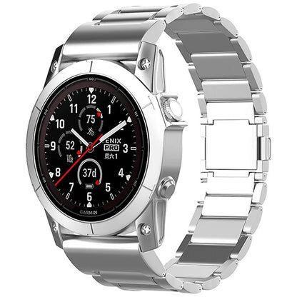 For Garmin Fenix 7 / Forerunner 965 / 955 / 945 / 935 Watch Band 22mm Magnetic Clasp Metal Titanium Alloy Strap