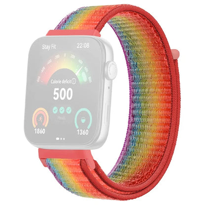 For Huawei Watch Fit 3 Band Breathable Braided Nylon Sport Adjustable Watch Strap