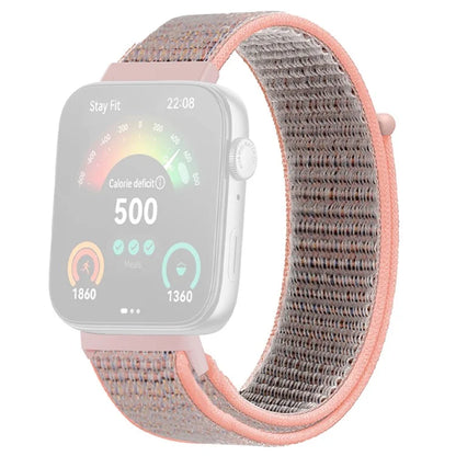 For Huawei Watch Fit 3 Band Breathable Braided Nylon Sport Adjustable Watch Strap