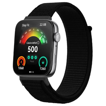 For Huawei Watch Fit 3 Band Breathable Braided Nylon Sport Adjustable Watch Strap