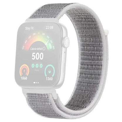 For Huawei Watch Fit 3 Band Breathable Braided Nylon Sport Adjustable Watch Strap