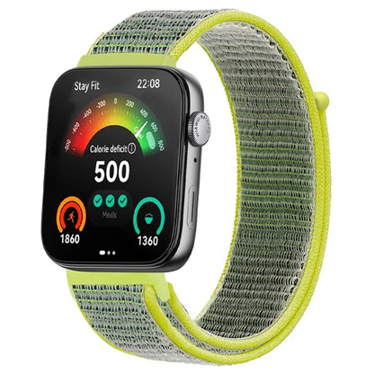 For Huawei Watch Fit 3 Band Breathable Braided Nylon Sport Adjustable Watch Strap