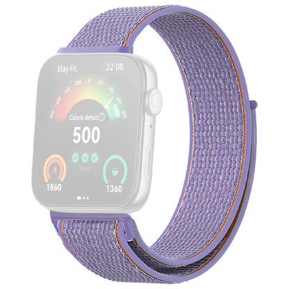 For Huawei Watch Fit 3 Band Breathable Braided Nylon Sport Adjustable Watch Strap