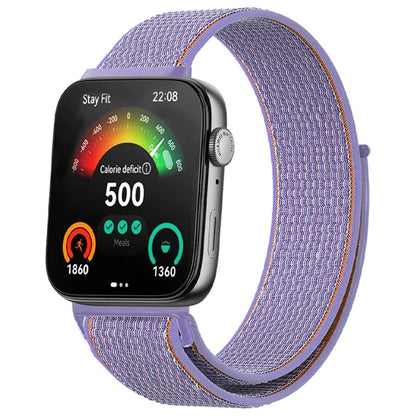 For Huawei Watch Fit 3 Band Breathable Braided Nylon Sport Adjustable Watch Strap