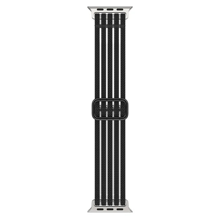 For Apple Watch Series 9 8 7 41mm / 6 5 4 SE (2023) SE (2022) SE 40mm / 3 2 1 38mm Woven Nylon Watch Strap Breathable Band