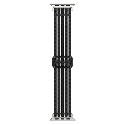For Apple Watch Series 9 8 7 41mm / 6 5 4 SE (2023) SE (2022) SE 40mm / 3 2 1 38mm Woven Nylon Watch Strap Breathable Band