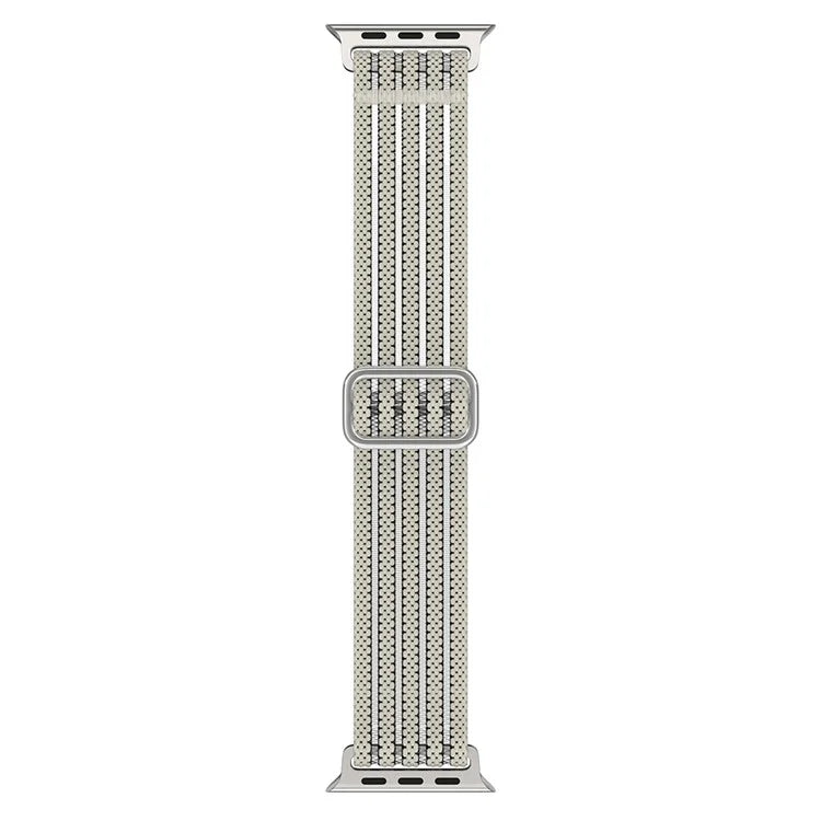 For Apple Watch Series 9 8 7 41mm / 6 5 4 SE (2023) SE (2022) SE 40mm / 3 2 1 38mm Woven Nylon Watch Strap Breathable Band