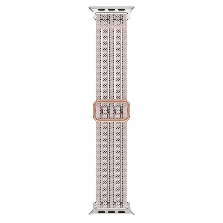 For Apple Watch Series 9 8 7 41mm / 6 5 4 SE (2023) SE (2022) SE 40mm / 3 2 1 38mm Woven Nylon Watch Strap Breathable Band