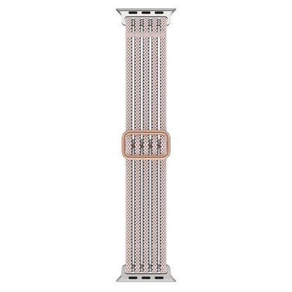For Apple Watch Series 9 8 7 41mm / 6 5 4 SE (2023) SE (2022) SE 40mm / 3 2 1 38mm Woven Nylon Watch Strap Breathable Band