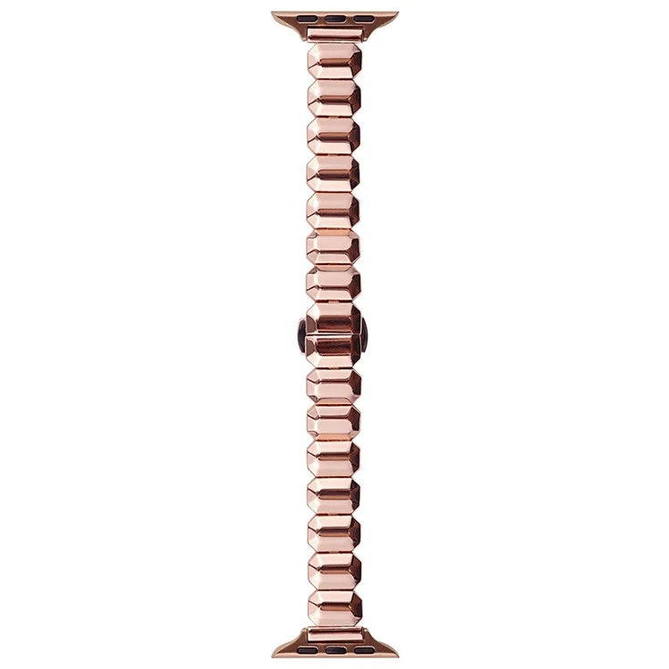 For Apple Watch Series 9 8 7 41mm / 6 5 4 SE (2022) SE (2023) SE 40mm / 3 2 1 38mm Watch Strap Zinc Alloy Band