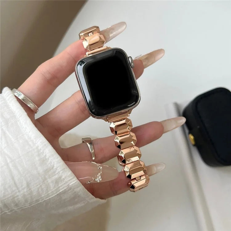 For Apple Watch Series 9 8 7 41mm / 6 5 4 SE (2022) SE (2023) SE 40mm / 3 2 1 38mm Watch Strap Zinc Alloy Band