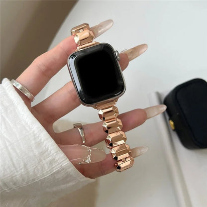 For Apple Watch Series 9 8 7 41mm / 6 5 4 SE (2022) SE (2023) SE 40mm / 3 2 1 38mm Watch Strap Zinc Alloy Band