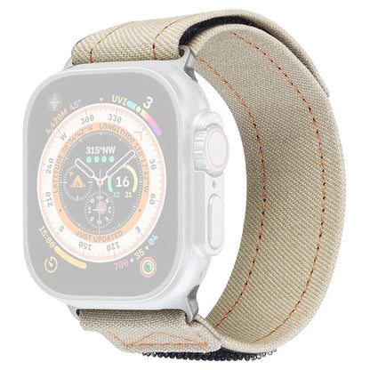 KALEBOL Denim Watch Strap for Apple Watch Ultra 2 Ultra 49mm / 9 8 7 45mm / 6 5 4 SE (2022) SE (2023) SE 44mm / 3 2 1 42mm Magic Tape Band