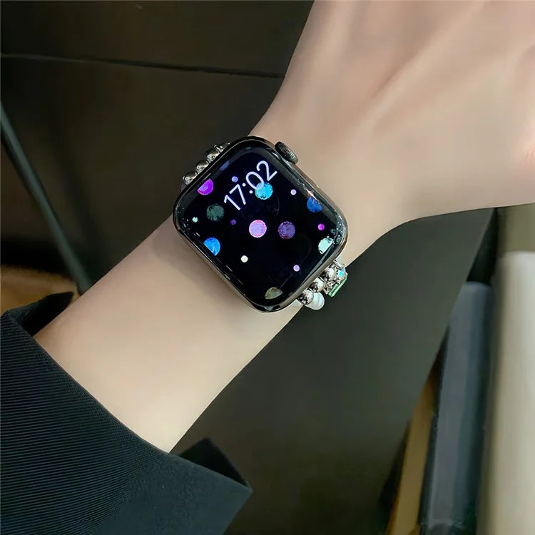 For Apple Watch Series 7 8 9 41mm  /  6 5 4 SE (2023) SE (2022) SE 40mm  /  3 2 1 38mm Sliding Bracelet Strap