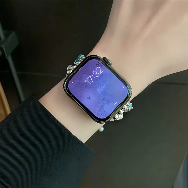For Apple Watch Ultra 2 Ultra 49mm  /  Series 9 8 7 45mm  /  6 5 4 SE (2022) SE (2023) SE 44mm  /  3 2 1 42mm Sliding Bracelet Strap